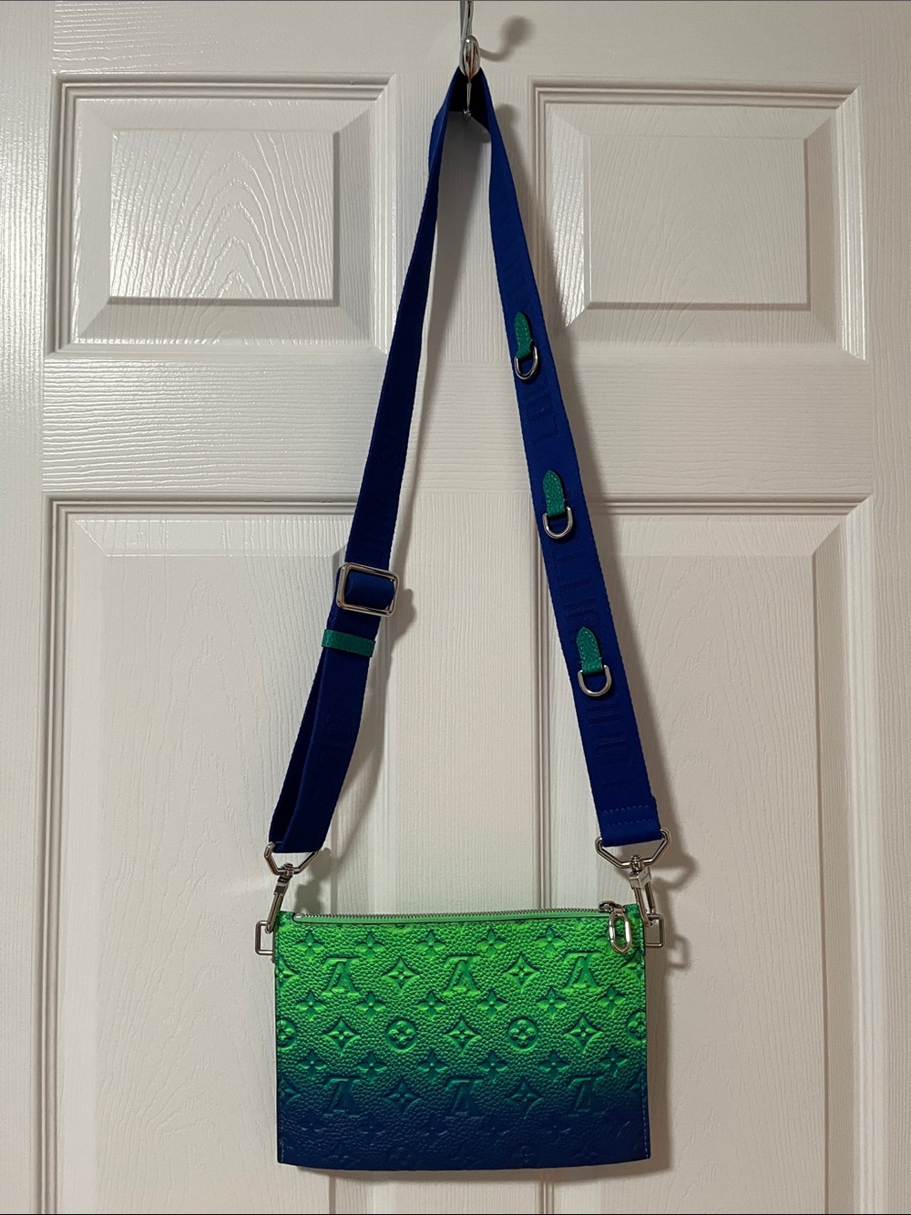Louis Vuitton Blue-Green Ombre Monogram Crossbody Bag